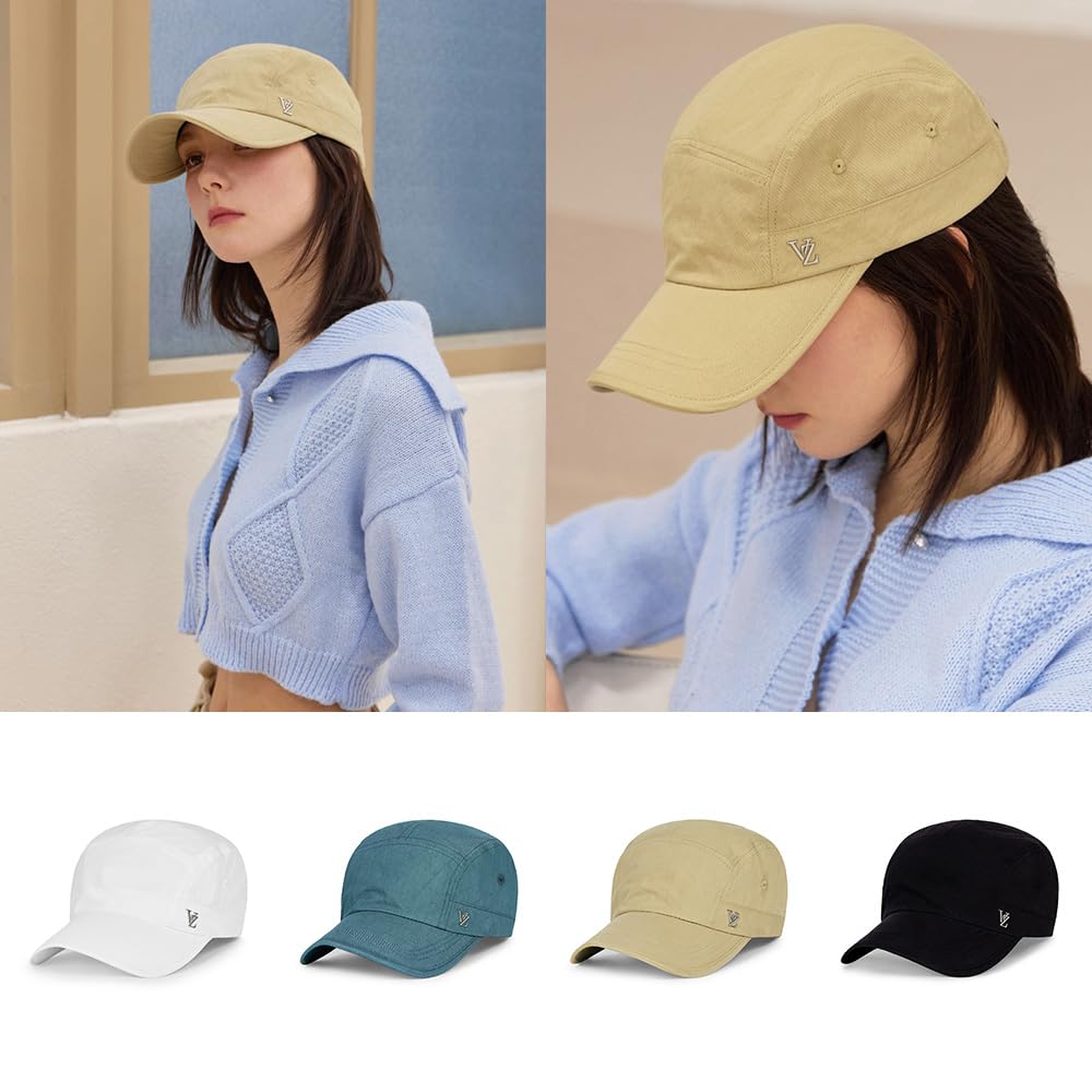 VZ Stud Banding Camp Cap Beige