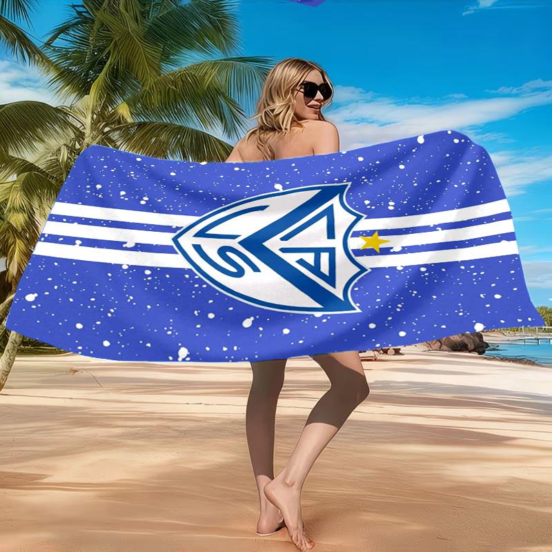 Club Atlético Vélez Sársfield Beach Towel, Quick-drying, Easy to Care for, Suitable for Both Fitness and Beach Vacations,Sports Essential