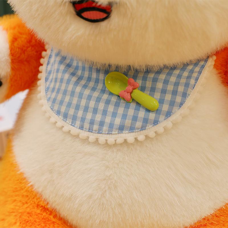 Eșarfă creativă nouă păpușă Shiba Inu câine câine păpușă pat somn liniștitor pernă decorativă piață de noapte inel păpușă