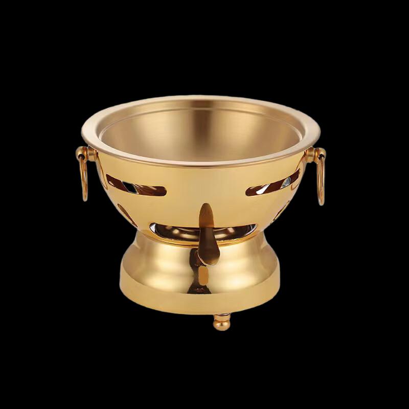 Lilang Stainless Steel Mini Hot Pot with Alcohol Stove