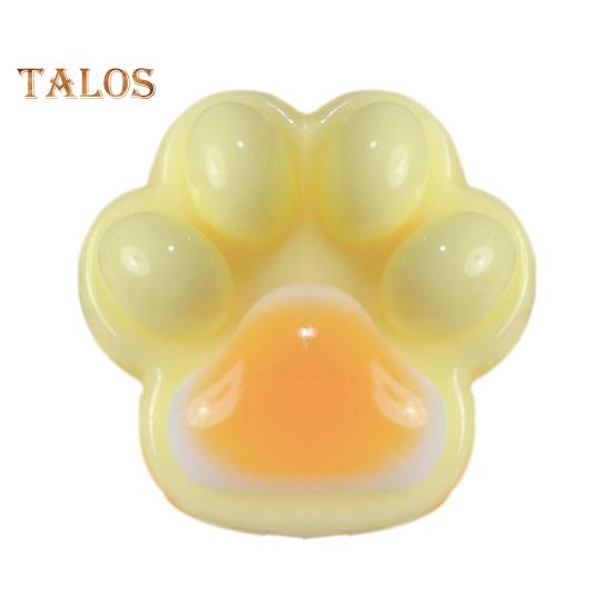 

Желтая игрушка-лапка для снятия стресса, сенсорная игрушка для кошек, ущипок в виде лапки, для детей, подростков и взрослых, мягкая игрушка-антистресс из термопластичной резины, игрушка-лапка для животных жёлтый