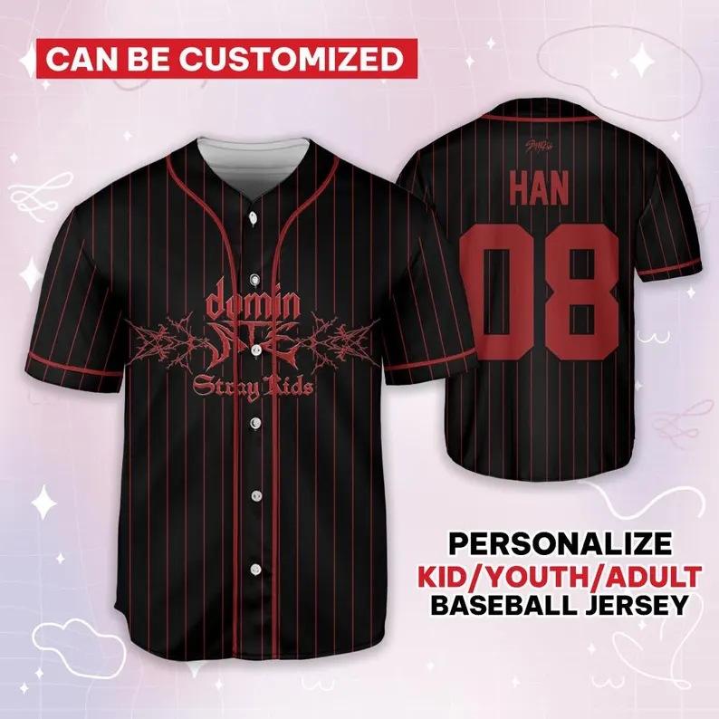 Sommer-Sport-Baseballtrikot kurzärmelig einreihige Strickjacke Buchstabendruck Herren und Damen Spiel-Trainings-Trikot