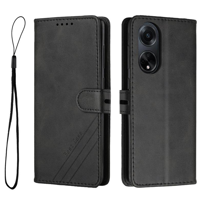 For OPPO A98 A78 A58 5G Case Leather Flip Case On For Coque Oppo A98 A79 A59 A78 A58 A38 A18 Phone Cases Magnetic Wallet Cover