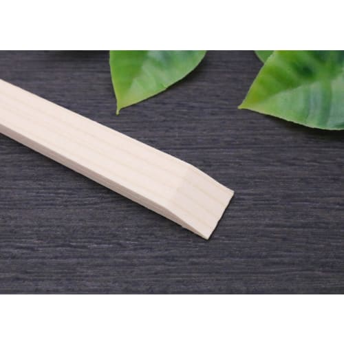 Yoshii Shoji Japanese-Made Pine Tensoge Disposable Chopsticks, 24cm, Pack of 100, Suitable for Kaiseki and Ryotei (Japanese Cuisine) YOS-067