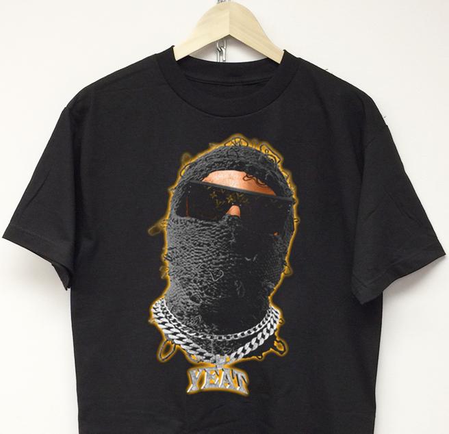 

Футболка унисекс Yeat Rap Tee Vlone Astroworld Ftp Tour Merch Playboi Carti Kanye