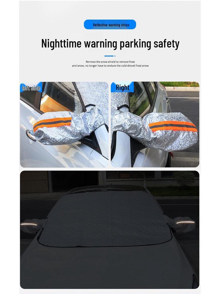 Magnetic Frostproof Snow Cover for Car Windshield