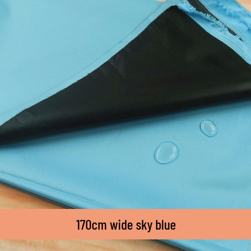 Ultra Light-Blocking Waterproof Pongee Fabric Anti-UV Rainproof Umbrella Silk