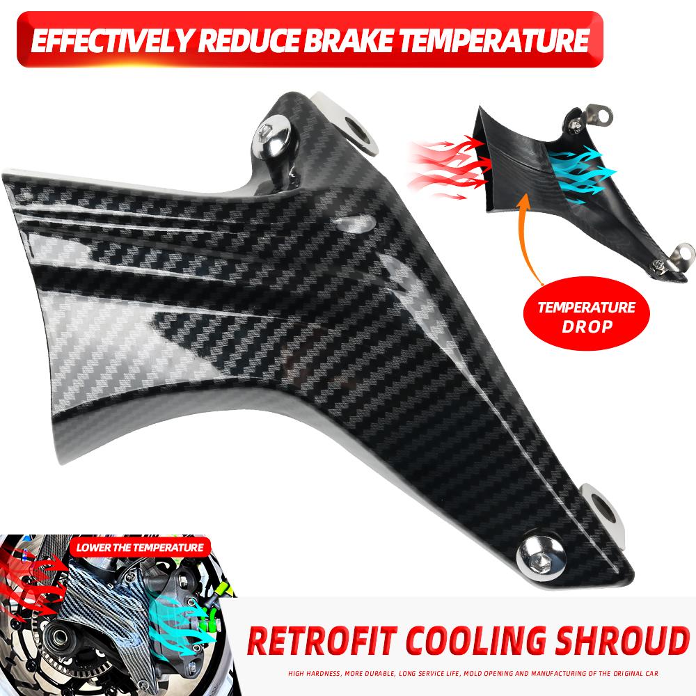 Motorcycle Brake Caliper Air Cooling Ducts Cooler Guard Cover For BMW S1000RR S1000XR S1000R S 1000 RR S1000 R XR S 1000RR HP4