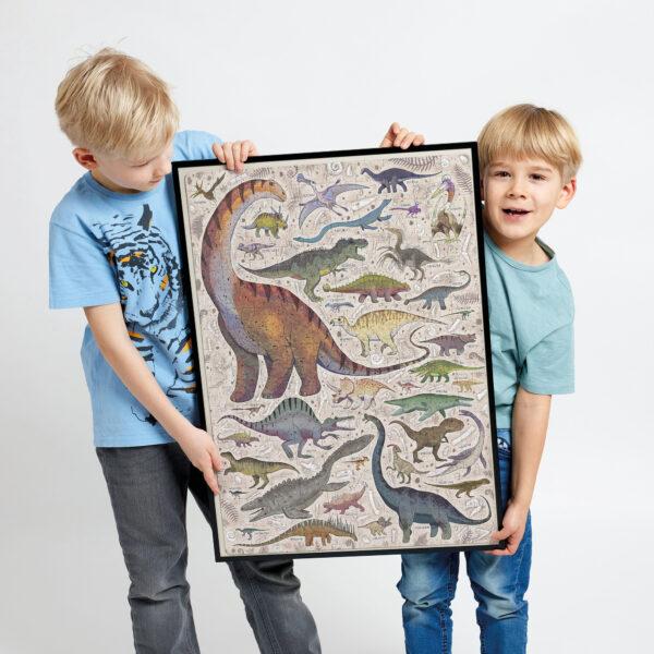 Puzzlove. Dinosaurs (200 Pcs)