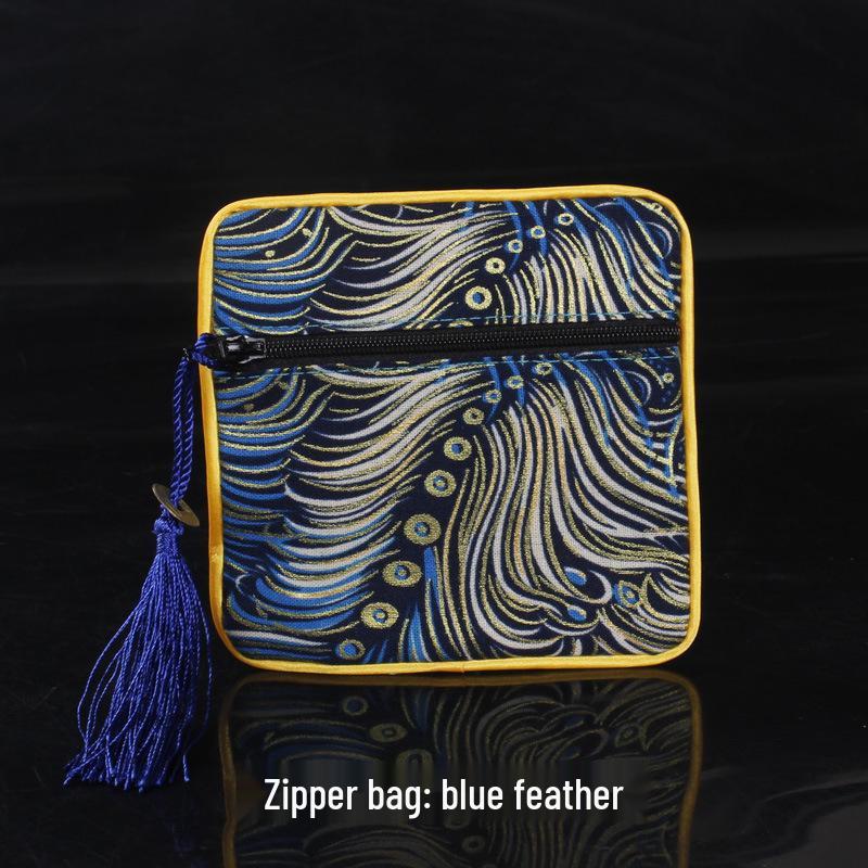 Chinese Osmanthus Embroidered Silk Brocade Sachet - Ethnic Style