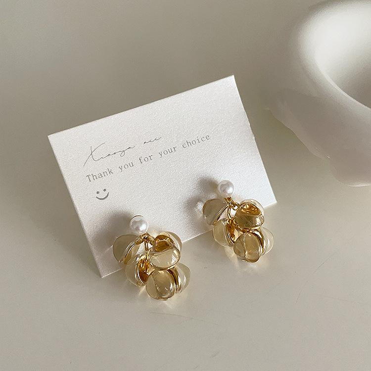 Retro personality all-match temperament earrings