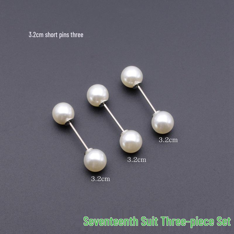Anti-Exposure Safety Pin Brooch Set for Clothing, Cardigans, Scarves, Dresses, and Waist-Cinching