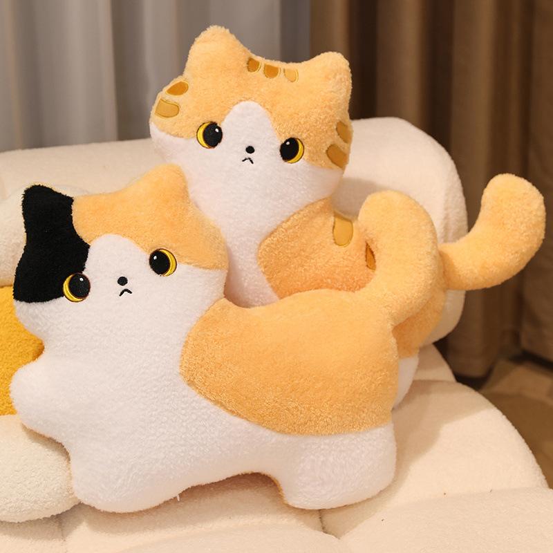 Cartoon Cute Cat Pillow Plush Toy Doll Cat Doll Home Pillow Cushion Girl Doll