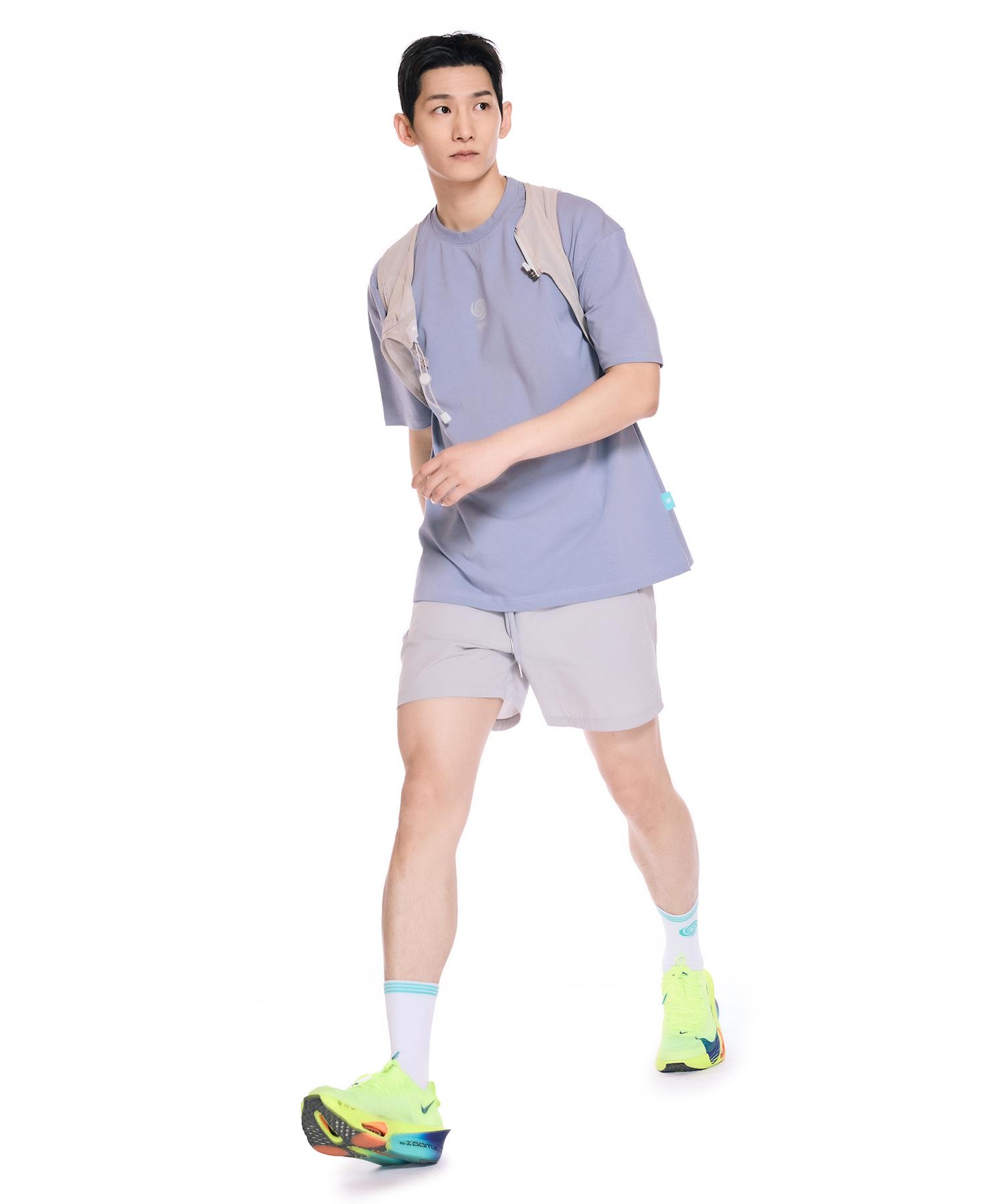 Ago Glowmotion T-Shirt Ash Blue Ash Blue/2