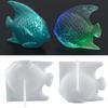 Fish Silicone Resin Mold DIY Fish Ornaments Wall Pendant Decor Desktop Decor Animal Resin Mold for Women DIY Craft