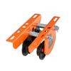 Electric Hoist Manual Trolley, 2200 lbs/1 Ton Capacity for PA200 PA250 PA300 PA400 PA500, Push Beam Trolley with Dual Wheels, 2.68"-4.33" Adjustable