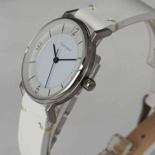 GRANDEUR Solar Women's Watch GSW005W (White)