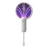 Portable Electric Mosquito Racket Mini Plug-in Mosquito Killer Fly Swatter Bug Zapper  Household