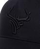 [sproutsy] Mesh Cap, Baseball Cap, Deer Motif Embroidery, (JP, Numeral Size, 58.0 cm, Black)