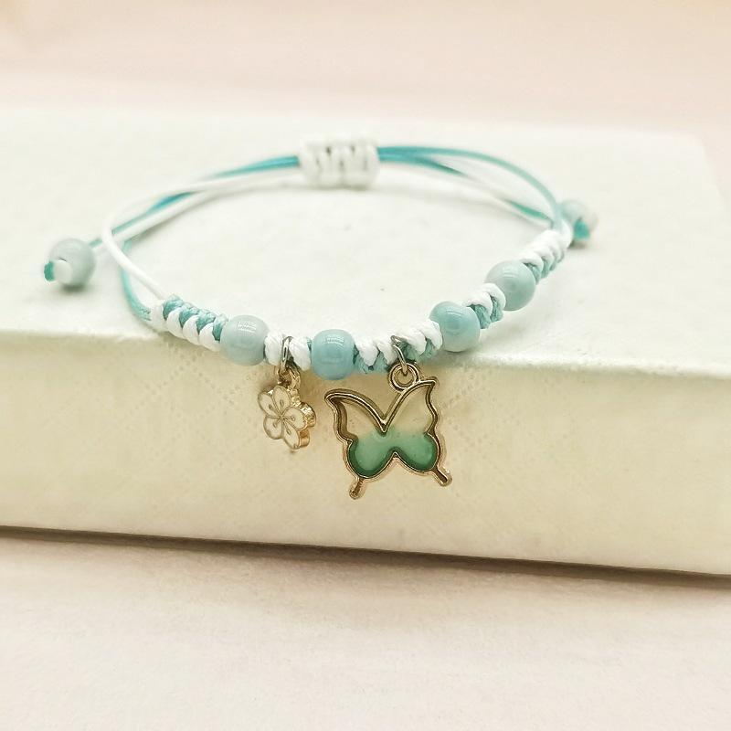 Handmade Cartoon Woven Bracelet for Couples and Friends