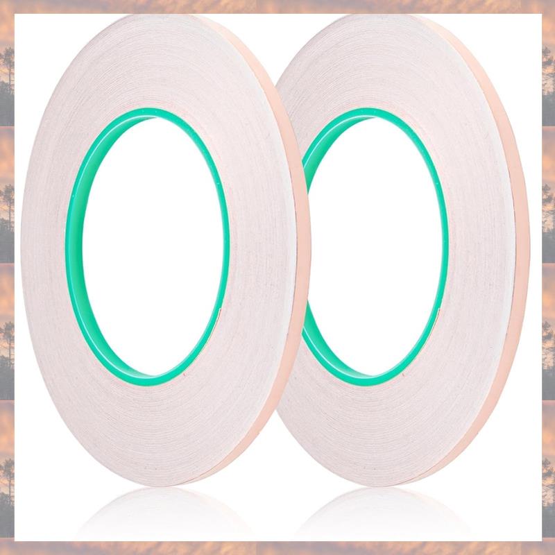 2025 Trend 2PCS Copper Shielding Tape 1/4Inch X 164Ft, Copper Foil Tape & Copper Shielding Tape For Copper Tape Conductive Adhes