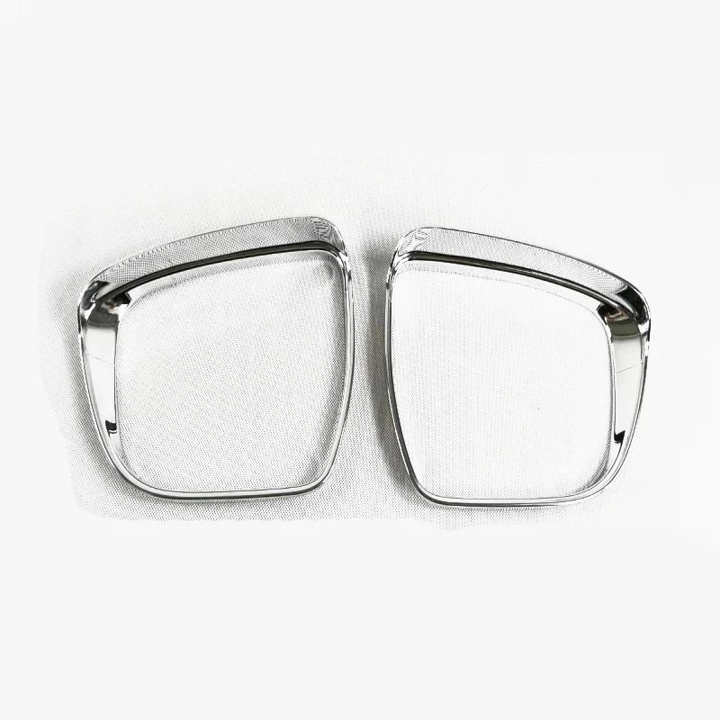 For Nissan Murano Qashqai Rogue X-Trail Pathfinder 2014- ABS Rearview Mirror Covers Rain Eyebrow Frame Exterior Accessories ABS chrome