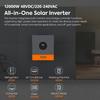 PowMr 11KW 12KW 48V Invertor Solar 230Vac Suport Paralel Invertor Solar Hibrid cu Undă Sinusoidală Pură pentru Electrocasnice