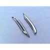 For Lexus TX 350 550H 2025 2026 Car Accessories ABS Chrome Rear Reflector Fog Light Lamp Cover Trim Bezel Frame Styling Garnish
