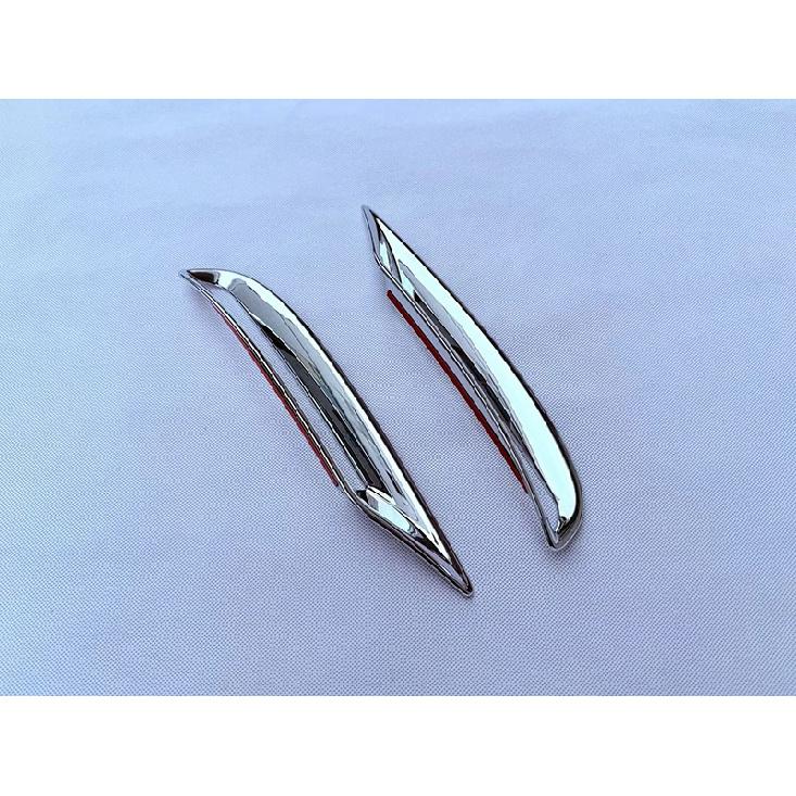 For Lexus TX 350 550H 2025 2026 Car Accessories ABS Chrome Rear Reflector Fog Light Lamp Cover Trim Bezel Frame Styling Garnish