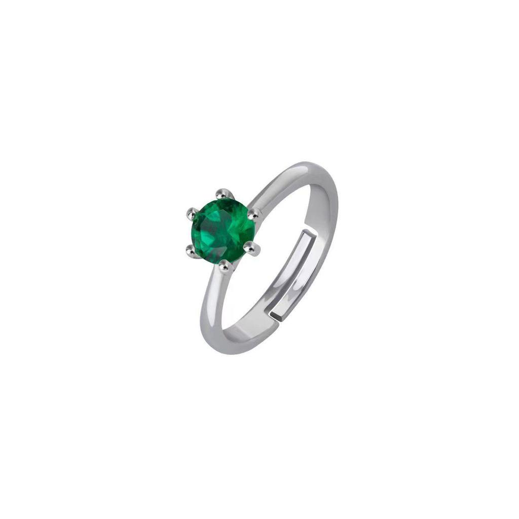 Korean Style Zircon Couple Rings: Elegant, Versatile, Adjustable Crown Design for Men and Women