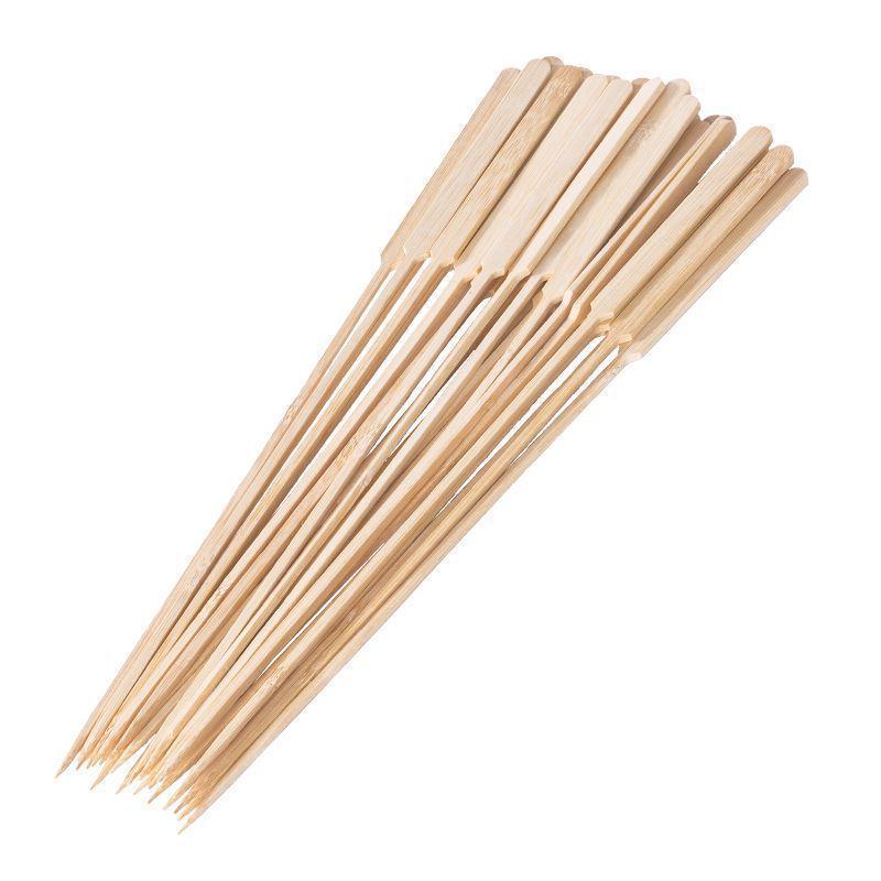 35CM Rock Candy Skewers: Ideal for Display, Stringing Rock Candy, and Commercial Use. Seedless, Flat, Extended Bamboo Skewers for Target Practice. No Specification