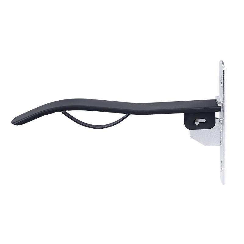 Cavassion Wall-Mounted Foldable Saddle Rack - Space-Saving Stable Tool чёрный