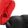2 Pair Boxing Gloves Exercise Hand Guard for Adults Kids Punching Bag Gloves Red Black PU Leather Boxing Gloves for Adults Kids