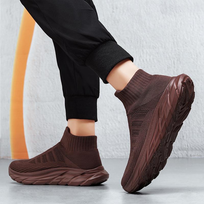 Dámské mokasíny, ležérní nazouvací boty na chůzi, letní pánské nazouvací boty, lehké ponožkové boty pro matku, velká velikost 36-45