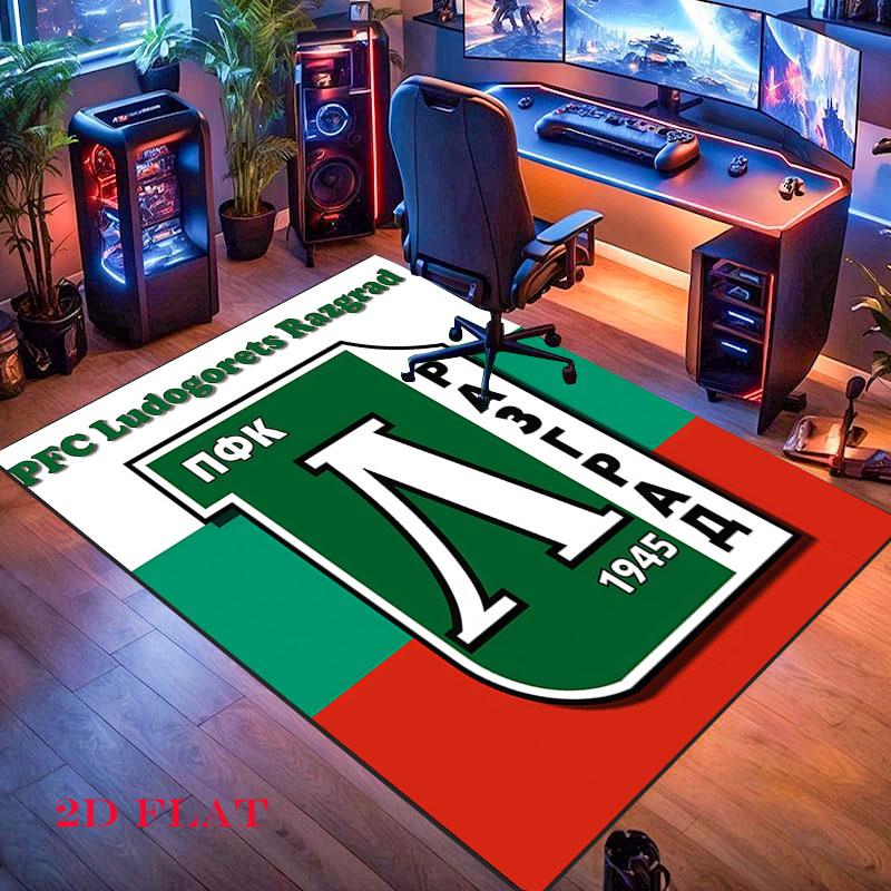 PFC Ludogorets Razgrad Carpet Rug for Living Room Bedroom Home Sofa Decoration,Kids play Nonslip Floor Mat