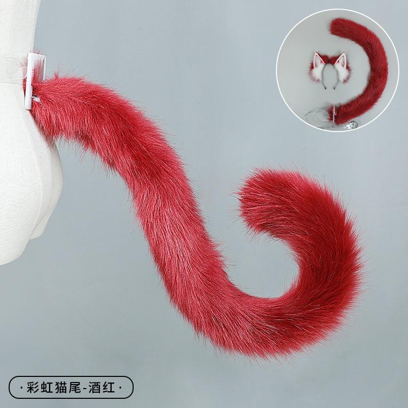 Handmade Animal Ears Headband Olita Headgear Cat Ears Fox Plush Hairpin Hair Accessories Handmade Imitation Animal Ears