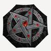 1pc Witchcraft Symbol Automatic Folding Umbrella, Lightweight Retractable Compact Travel Umbrella, 8-Rib Sturdy Frame059