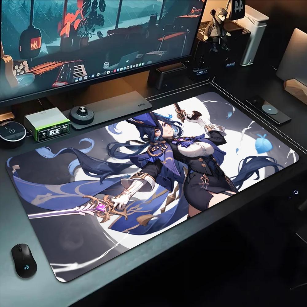clorinde Mouse Pad 500X1000 mm Large Gaming Mousepad Gamer XL Rubber Otaku Keyboard Pad Laptop Desk Mat