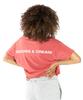 Bichiseuaenkeulim [Crop Fit]Simple Logo Short Sleeves-Pink