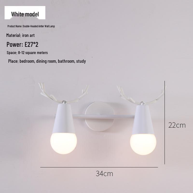 Modern Nordic Wall Lamp: Stylish Lighting for Bedroom, Living Room, Bar, or Staircase