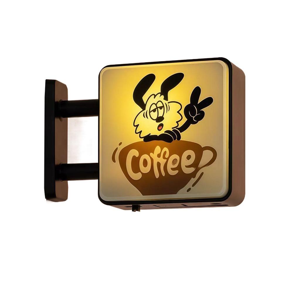 Magnetický nápis Kout s kávou Miniaturní děrovaná deska Samolepka na ledničku Turismus