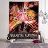 Anime Fullmetal Alchemist Chart Wandteppich Böhmische Wandteppiche Mandala Wandkunst Dekor