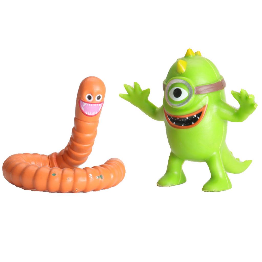 Delightful Pvc Monster Figurines Set Featuring Nine Unique Scary Characters Perfect For Collectors