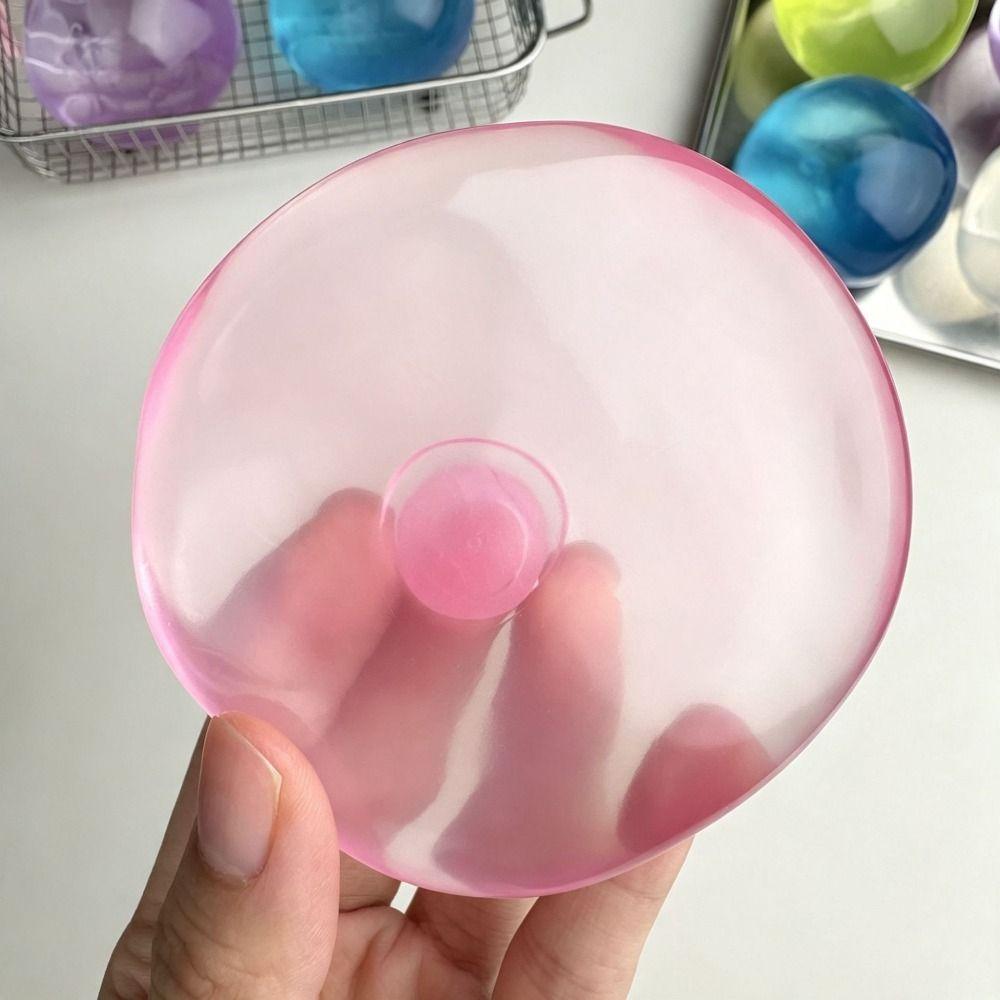 Petrolatum Material Coconut Oil Round Stress Ball Soft Slow Rebound Pinch Toy  For Kids Adults