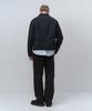 Musinsa Standard Back Satin Short Chore Jacket [Navy]
