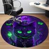 1pc Witchcraft Halloween Office Round Area Rug, Under Office Chairs Bedroom Living Room Home Decor, Room Deco, Available In Various Sizes
