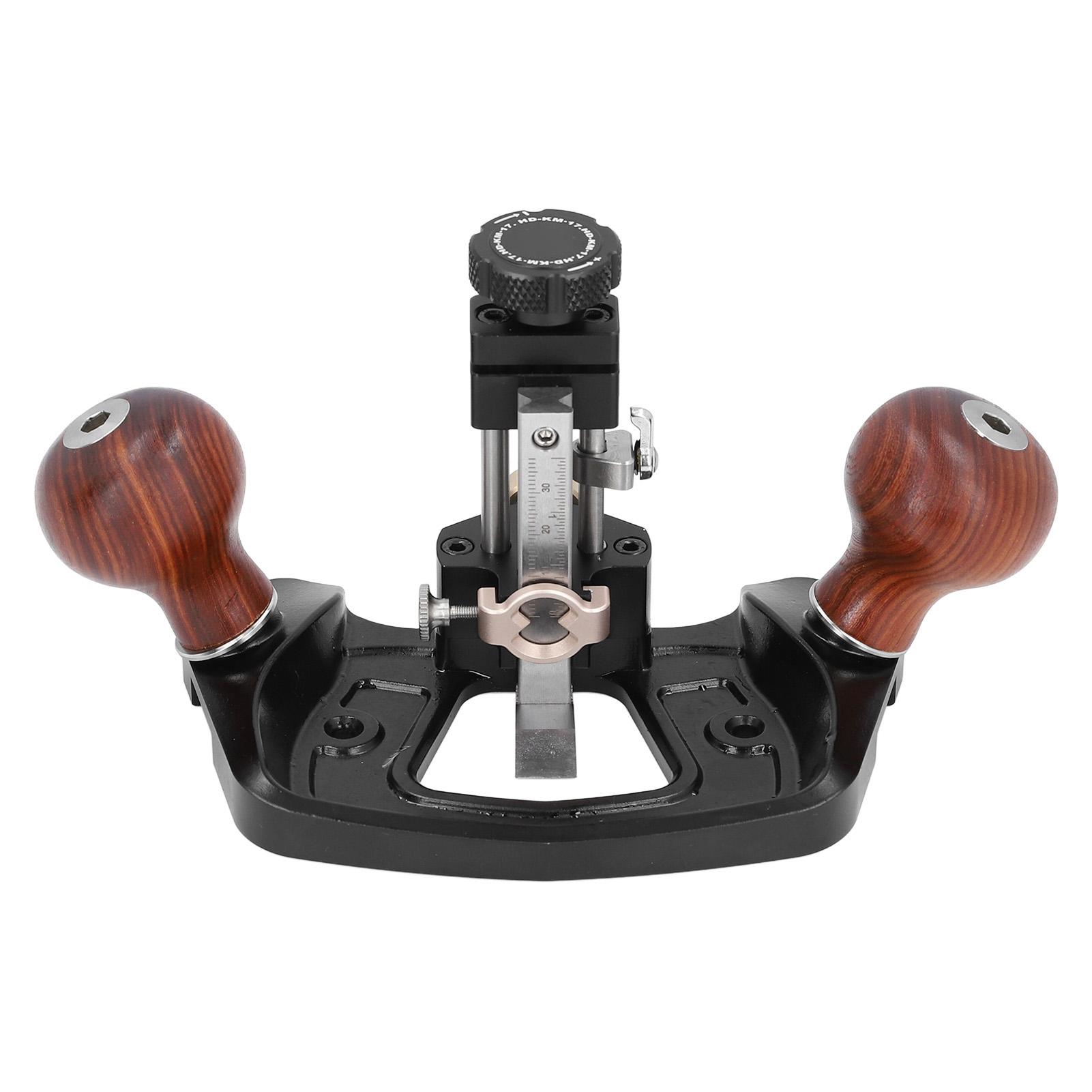 

Мини-деревообрабатывающий строгальный станок из алюминиевого сплава, точный строгальный станок с плоской нижней кромкой для ручной работы