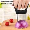 Helpful Onion Holder Good Toughness Comfortable Grip Convenient Durable Guide Slicing Cutter Cooking