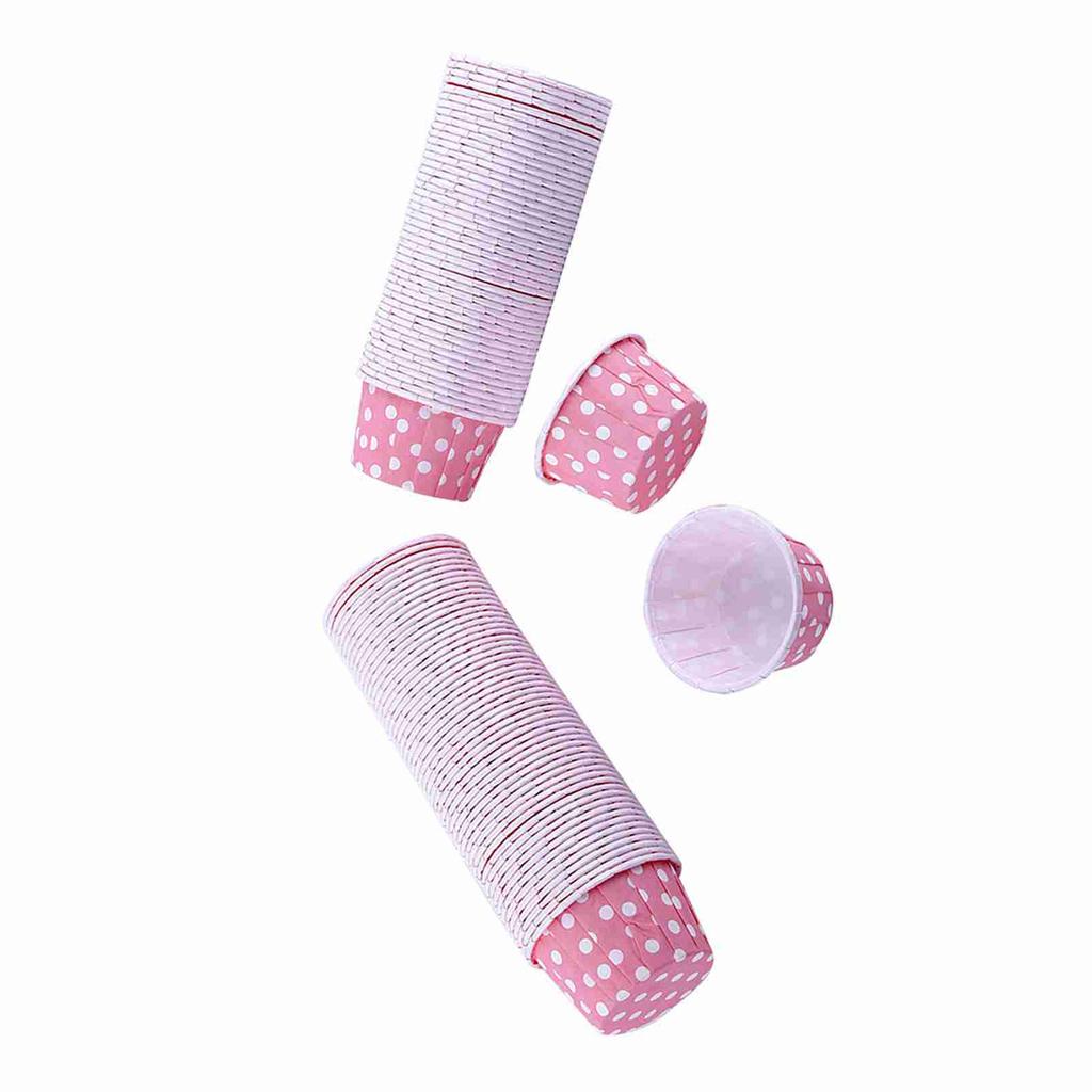 100pcs Paper Cake Cupcake Liner Case Wrapper Muffin Baking Cup for Party Wedding XMAS 8 Colors