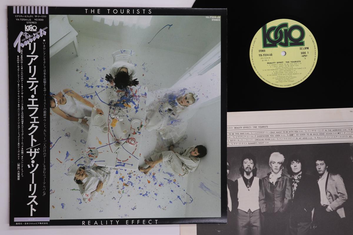 

LP Record TOURISTS Reality Effect YX7254LG LOGO 1980 Japan Obi Rock Used